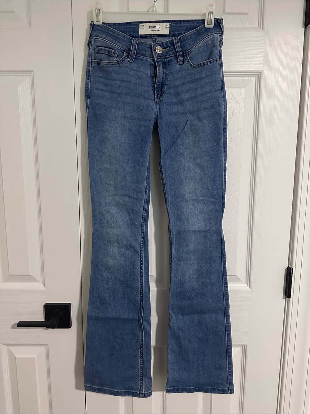 Hollister Women's Medium Blue Flare Jeans